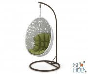 Austin design suspended armchair