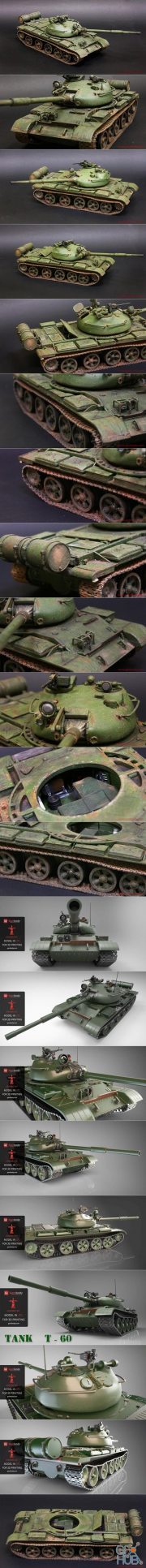 T-62 Tank  – 3D Print