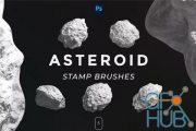 Asteroid Stamp Brushes