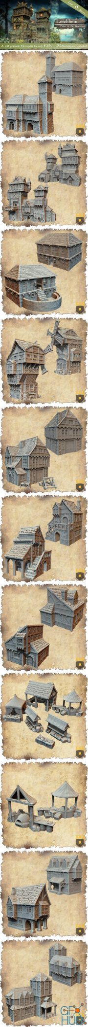 The Complete Leichheim Collection – 3D Print