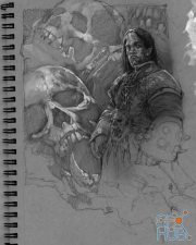 Gumroad – The Little Giant Killer A drawing and painting demo by Michael Butkus