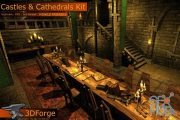 Unity Asset – Castles & Cathedrals Interiors Kit v1.0