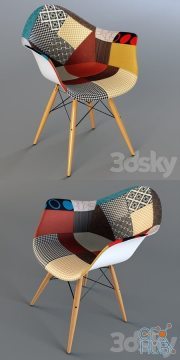 Chair Eames dsw patchwork