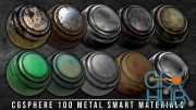ArtStation – Metal Smart Materials Library ( Over 100 Types Of Metal Materials )
