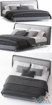 BED SPENCER BY MINOTTI