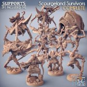 Scourgeland Survivors – 3D Print
