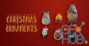 Christmas ornaments – 3D Print