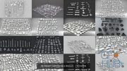 CGTrader – All Kitbash Collection UV’ed /FBX only