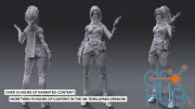 ArtStation – AAA Game Character Creation Course Part1 – High Poly