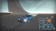 Unreal Engine – PolyCar - Car physics assets