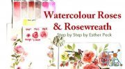 Skillshare - Watercolour Rose & Rosewreath