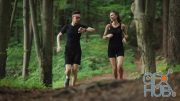 MotionArray – Couple Running On Fresh Air 1034670