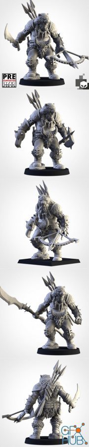 The Hunter Ogre – 3D Print