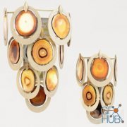 Creative Agat wall lamp