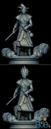 Goku Dragon Ball Estilo Realista – 3D Print