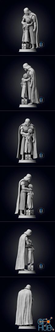 Darth Vader Figurine - Fatherhood – 3D Print
