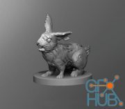 Zombie Rabbit – 3D Print