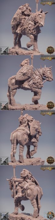 Grande Prêtresse Salomé du Lion d'Argent – 3D Print