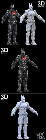 Batsuit Armor from Batman Beyond – 3D Print