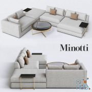 Hamilton corner sofa by Minotti