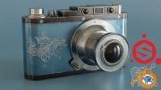 Vintage Camera Creation in Blender 3D and Substance Painter