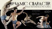 ArtStation Marketplace – 600 + DYNAMIC CHARACTER MALE REFERENCE PICTURES [Action Poses + Dance Poses]