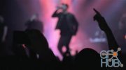 MotionArray – Blurred Rap Concert 556709