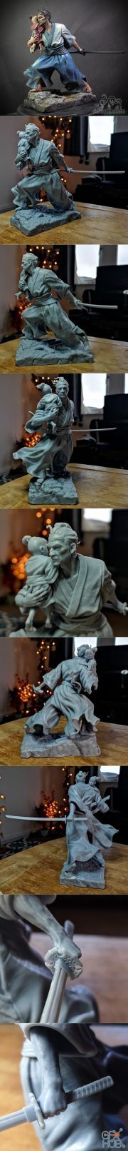 Lone Wolf and Cub – 3D Print