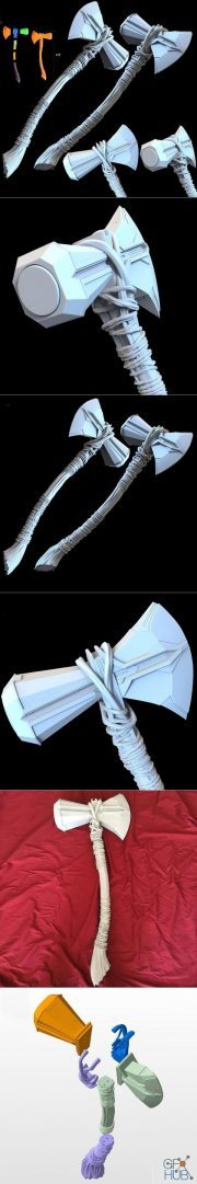 Thor Stormbreaker Axe Weapon – 3D Print