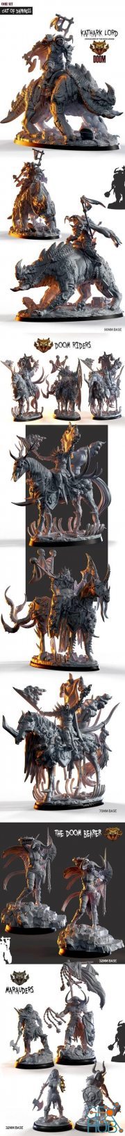 Doom Chaos Kickstarter - Nocturna models – 3D Print