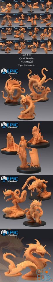 Epic Minis - Cruel Marshes – 3D Print