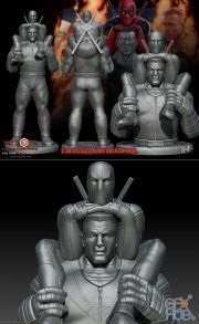 Colossus and Deadpool – 3D Print