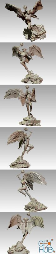 Hawkgirl – 3D Print