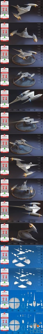 Naboo N-1 Starfighter – 3D Print