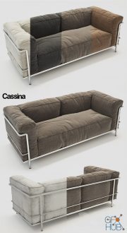 LC3 outdoor cassina sofa