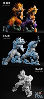 Goku Gohan Kameha – 3D Print