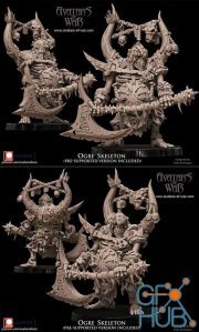 Ogre Skeleton – 3D Print
