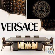 Chair SHADOW, DINING TABLES CARTESIO by Versace