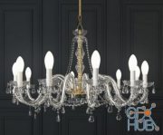 Drylight S 12 Studio Stile Masiero chandelier