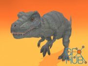 Unity Asset Store – Tyrannosaurus rex dinosaur