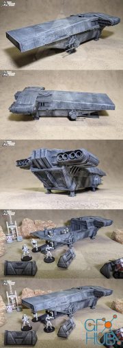 Imperial Troop Transport V2 – 3D Print