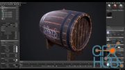 Udemy – Creating an old barrel in Blender