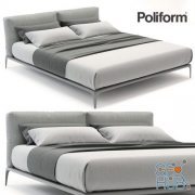 Bed by Poliform Park