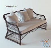 ELAN LOVESEAT PR3 sofa by WIntonsTeak