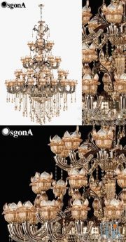 MD 89360 53 Osgona chandelier