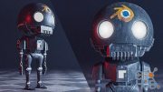 Udemy – Blender: how to create the tiny k-2SO STAR WAR Robot