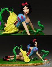 Snow white – 3D Print