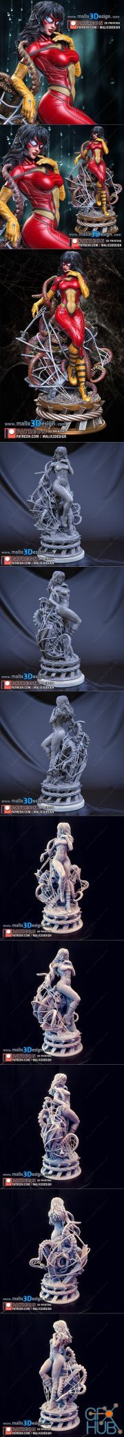 SPIDER-WOMAN – 3D Print
