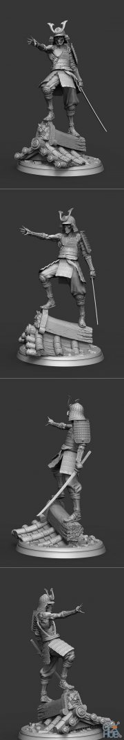Dead Samurai – 3D Print