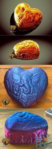 Elephant Heart Box – 3D Print
